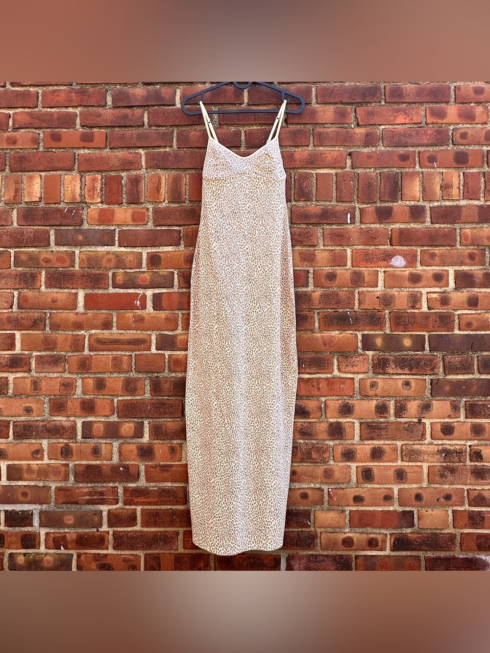 Y2K Victoria's Secret Leopard Maxi Slip Dress